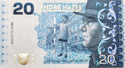 Andre Hazes Commemorative Interactive Banknote