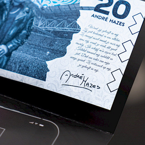 Andre Hazes Commemorative Interactive Banknote