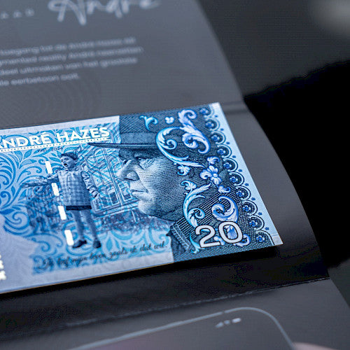 Andre Hazes Commemorative Interactive Banknote