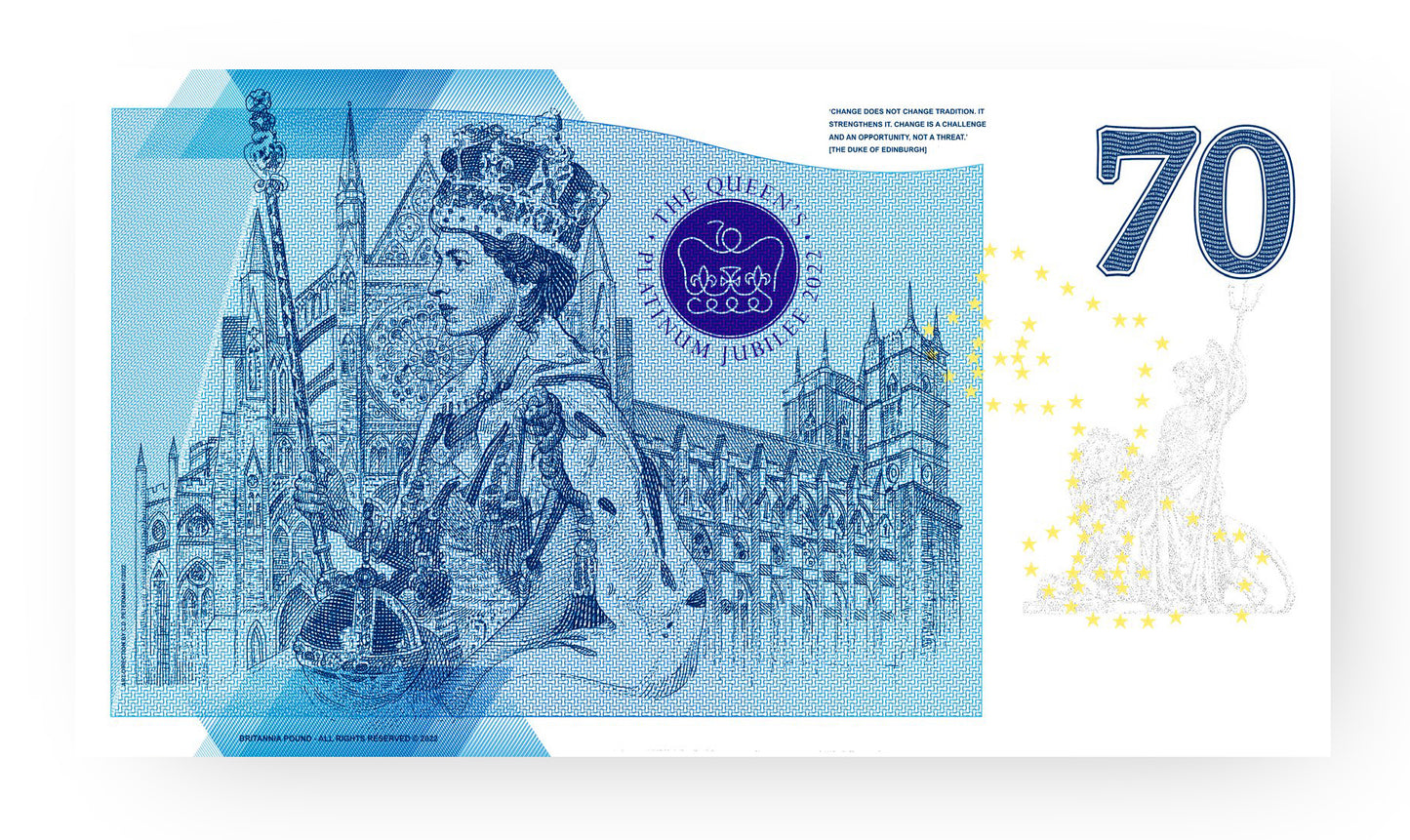 The Queen's Platinum Jubilee (1952-2022) A1 - Limited edition